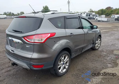 2014 Ford Escape Titanium из США, поврежденный, VIN 1FMCU9J91EUE36631